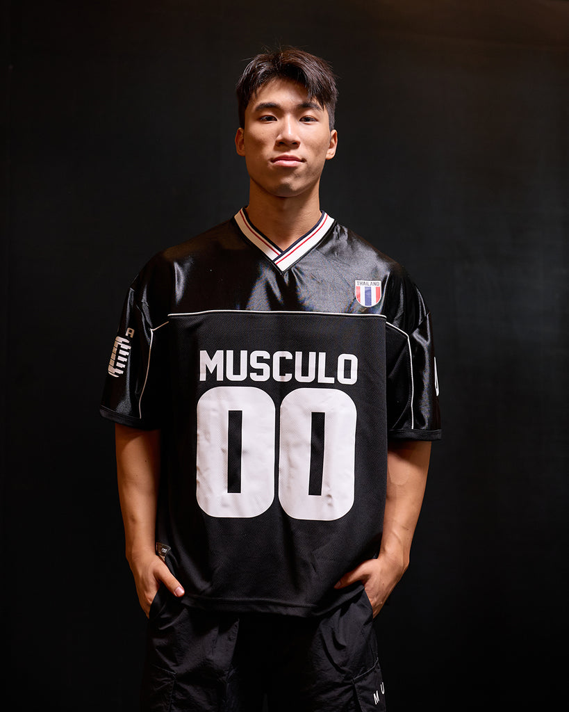 Musculo oversized sport jersey T shirt