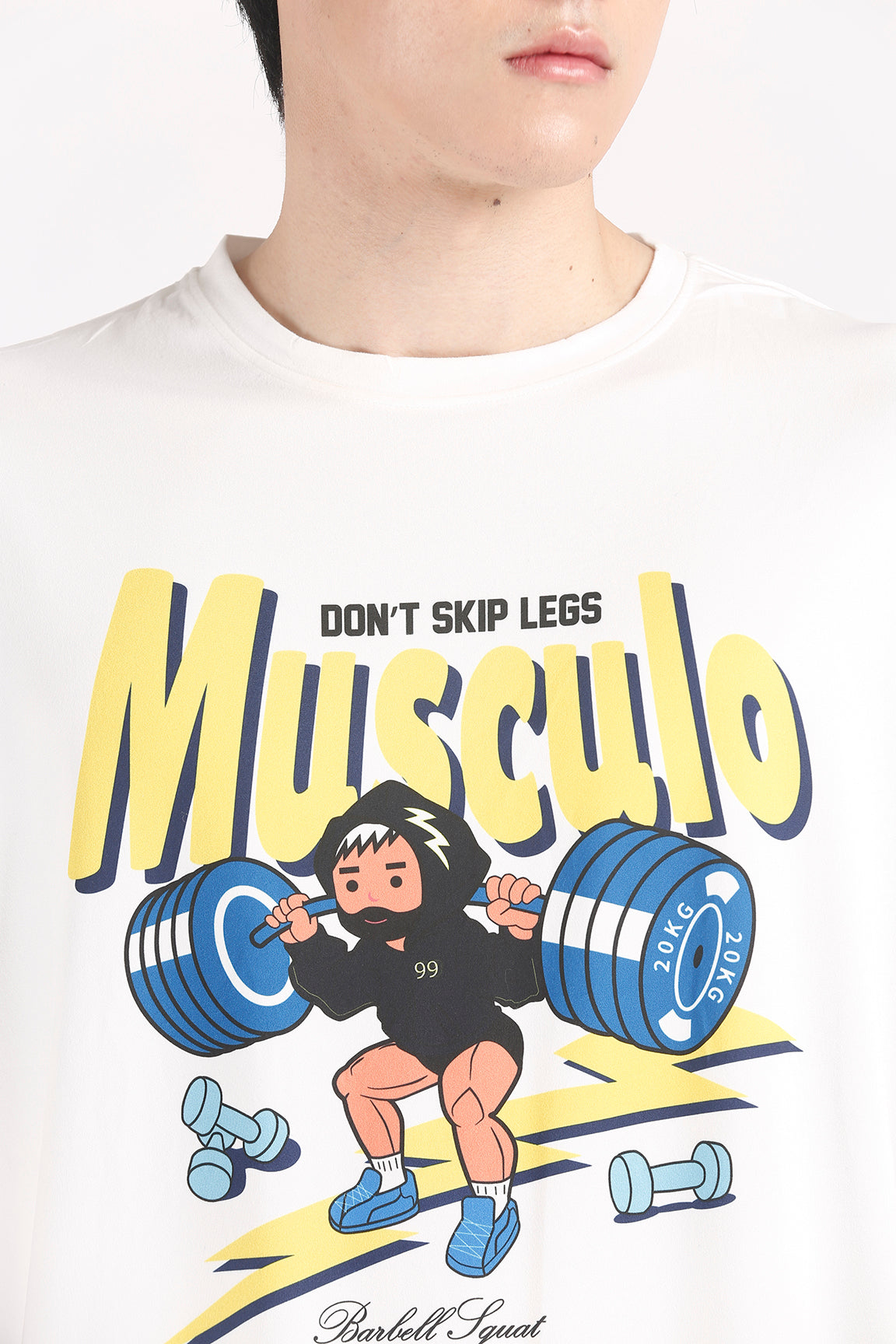 Musculo Oversize T - leg day collection