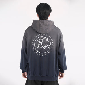 Musculo Vintage oversized hoodie - Logo collection