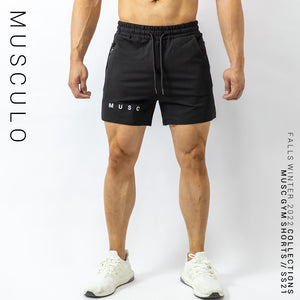 Musculo slim fit gym shorts
