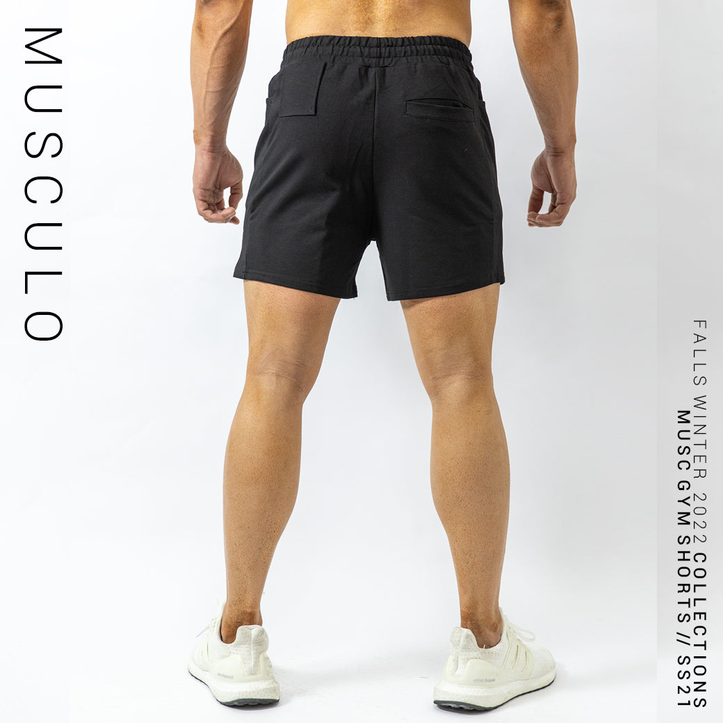 Musculo slim fit gym shorts – MUSCULO - Main Image