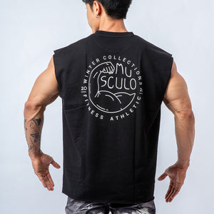 Musculo oversized gym tanks logo collection