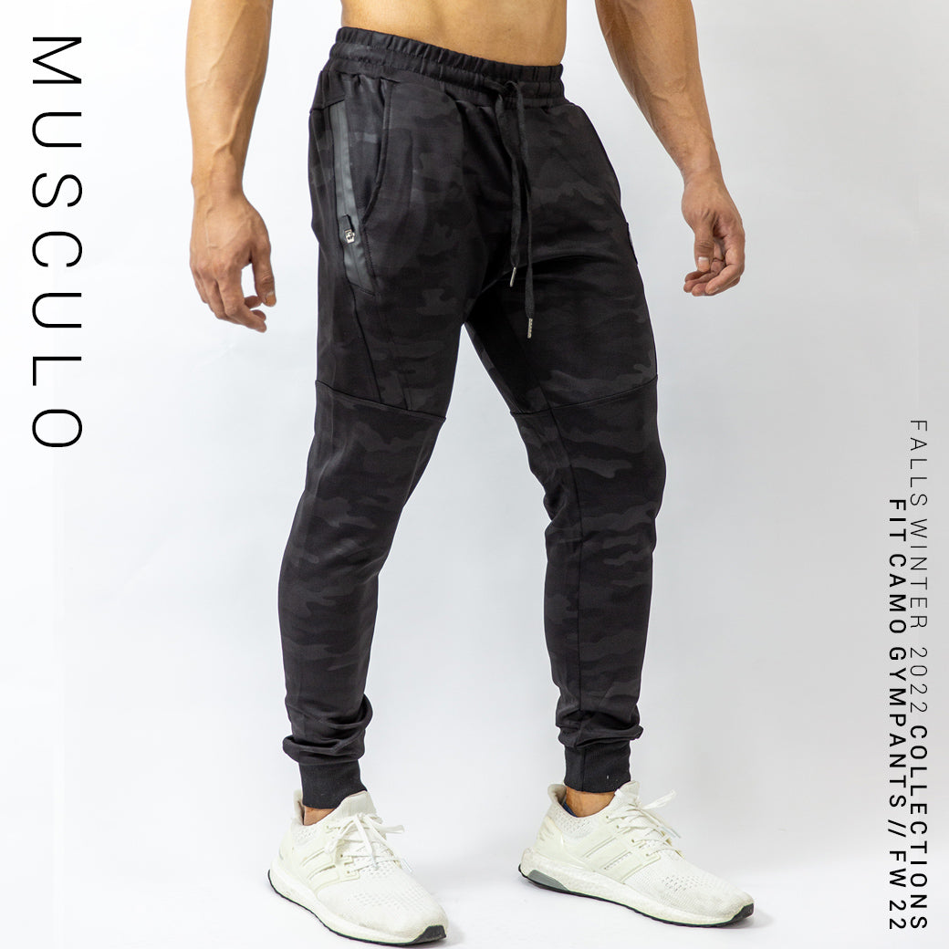 Musculo gym pants // Fit camo fw 22