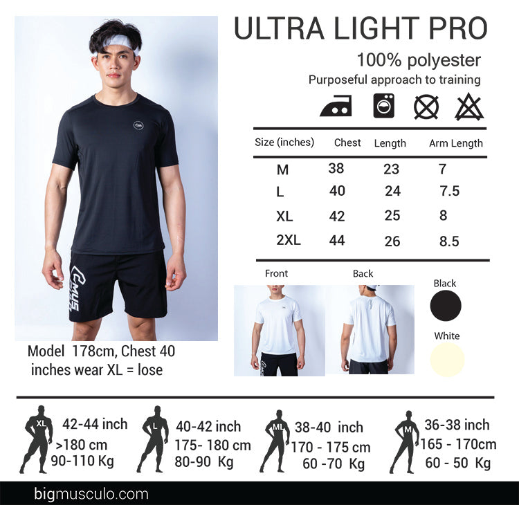 Musculo Ultra light Pro T shirt